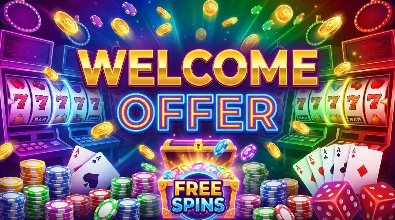 Casinia welcome offer