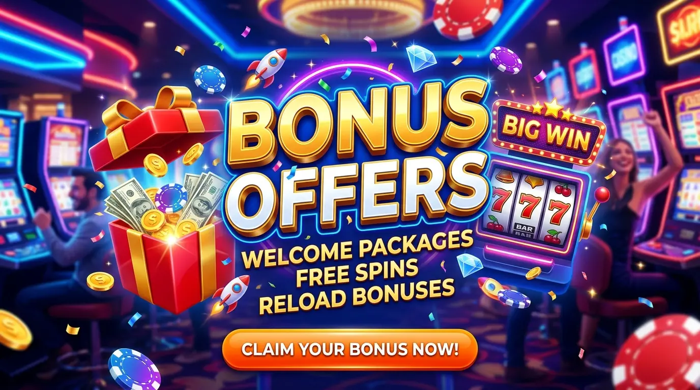 Casinia casino offers