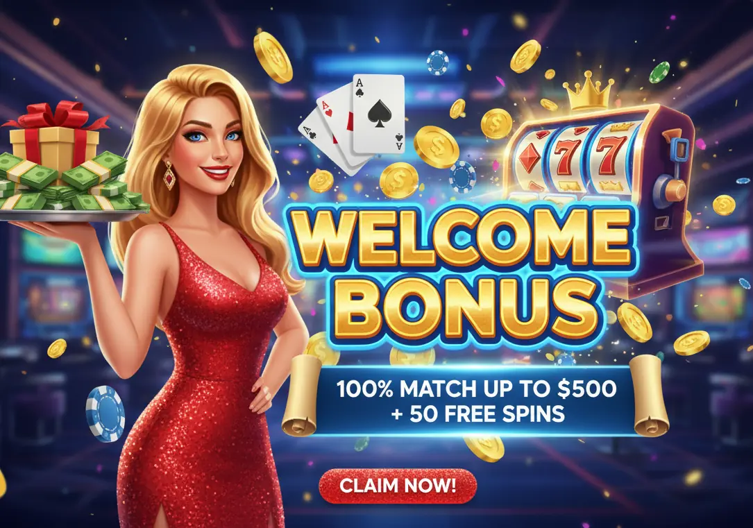Casinia welcome bonus