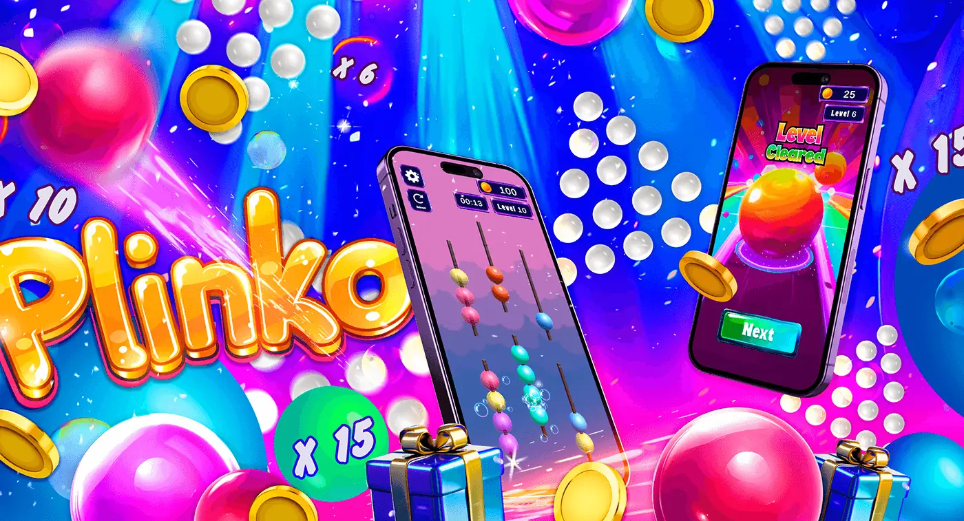 Casinia Plinko game